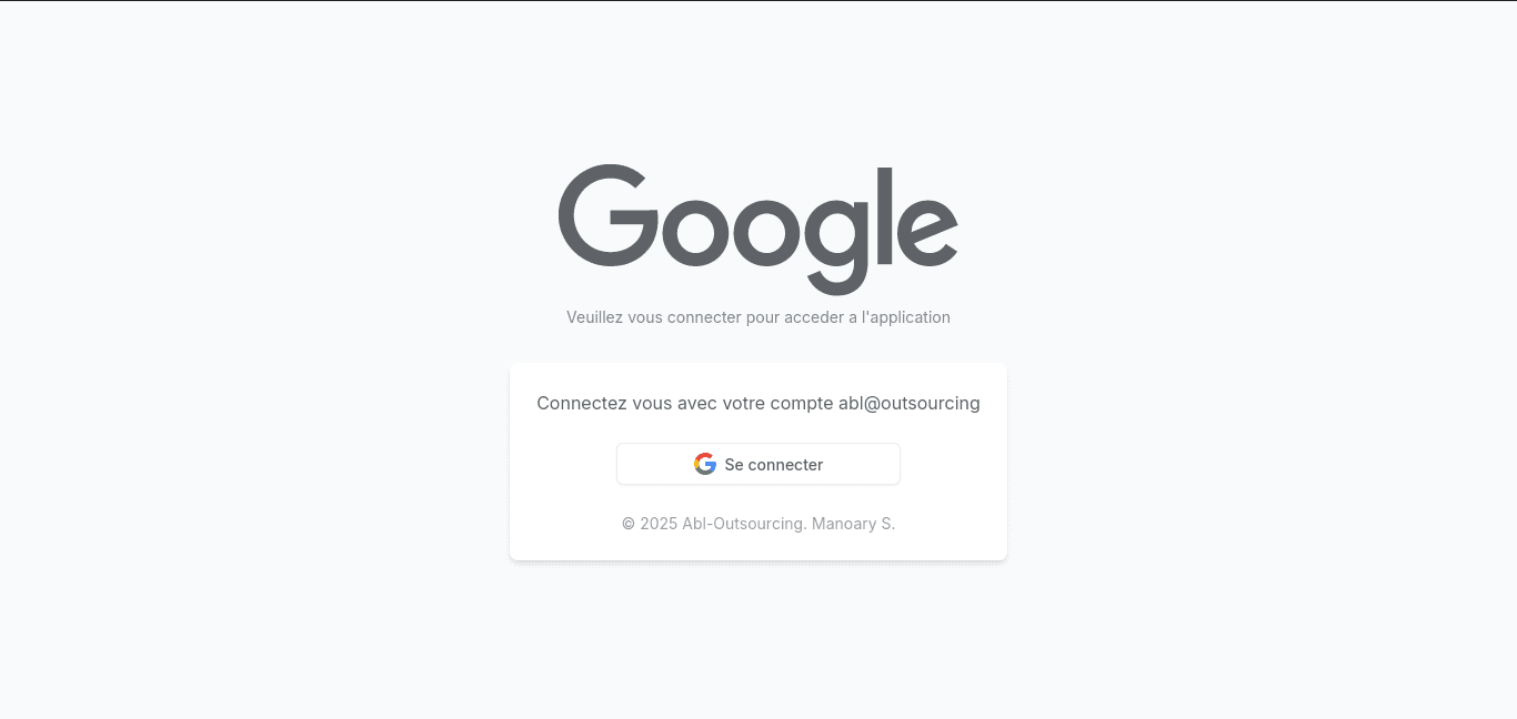 Internal CRM & Reporting Tool